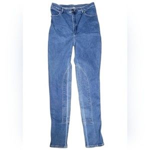 Vintage Ryder Bulls High Waisted Skinny Leg Jeans Size 30